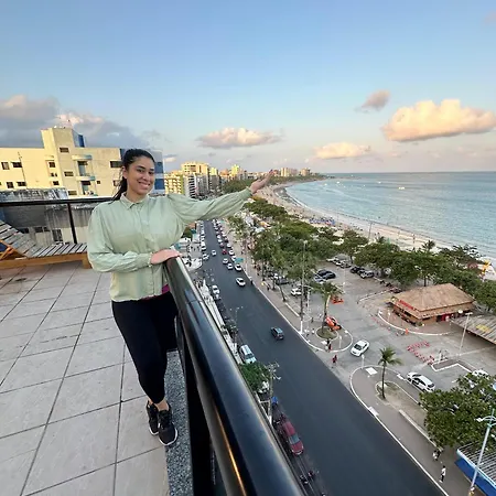 O Edf E Frente Mar De Pajucara Neo 2 Quartos - Adm Nutelss Maceio  Exterior photo